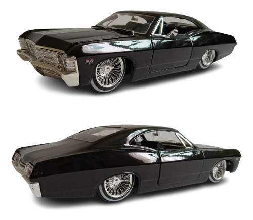 Chevy Impala 1967 Street Low Lowrider Jada 1/24 Low Rider (Reacondicionado)