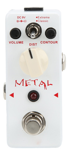 Pedal De Efectos Para Guitarra Eléctrica Heavy Metal Distort