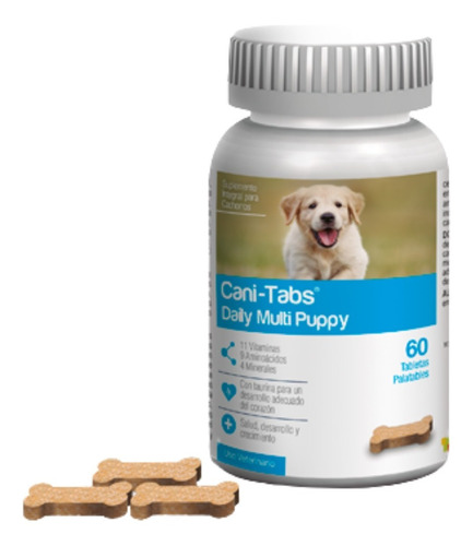 Suplemento Vitamínico Cani Tabs Para Cachorros Y A