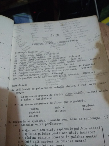 O Latim Através De Exercícios Luis Carlos S. Marcellino De C