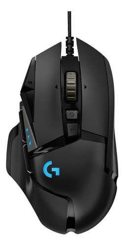 Mouse Gamer Logitech G502 Hero Negro Usb 