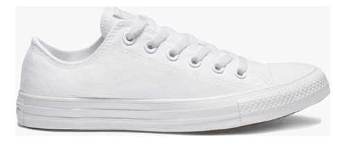 Tenis Converse All Star Chuck Taylor Low Top color white monochrome - adulto 8.5 US
