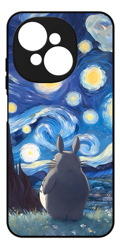 Funda Totoro Van Gogh Noche Compatible Con Xiaomi Case Tpu Redmi Note 8 Pro