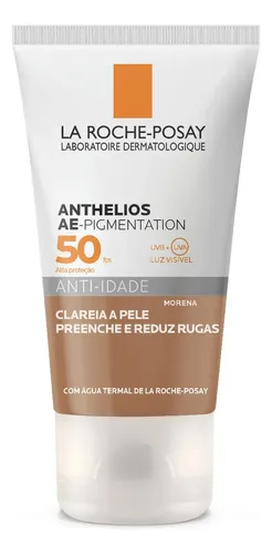 Protetor Solar Anthelios Ae- Pigmentation FPS 50 Cor Morena 40g La Roche-Posay Menor preço em Protetor Solar Anthelios Ae- Pigmentation FPS 50 Cor Morena 40g La Roche-Posay