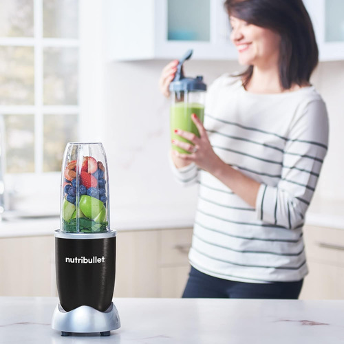 Blender Nutribullet Pro 900 W, Paquete De 3 Tazas Para Una S