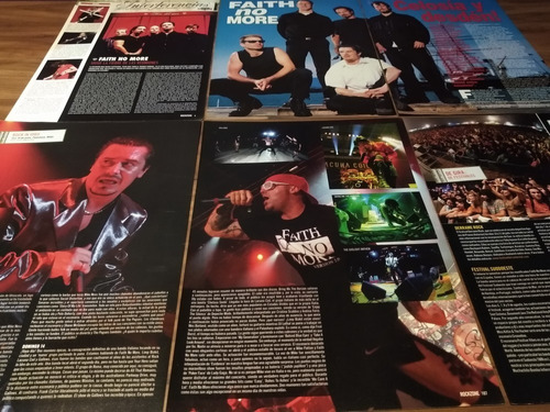 (aj113) Faith No More * Recortes Revistas Clippings