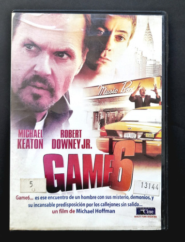 Game6 - Keaton Robert Downey Jr - Dvd Original - Germanes