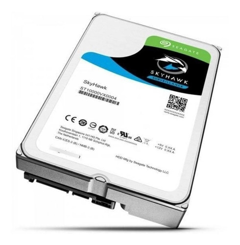 Hd 1tera Byte Seagate Skyhawk St1000vx005 3,5               