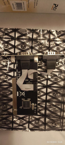 Tarjeta Pci 2 Puerto Serial Db9 Controlador Wch