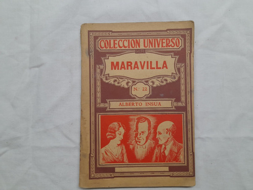 Maravilla Alberto Insua Editorial Universo