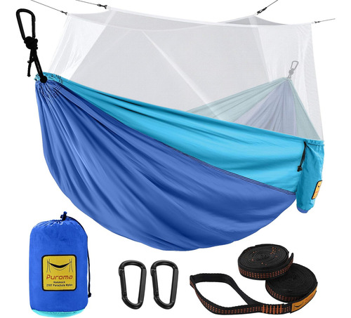Mosquito Nylon Camping Hamaca Durable Portable Paracaídas Ha