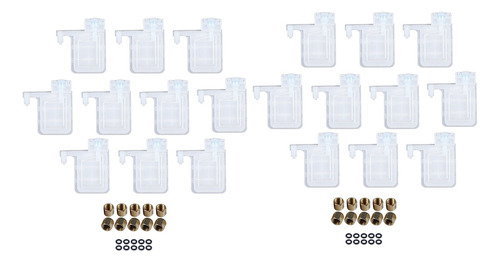 20 Unidades De Absorbedor De Tinta Dx5 Para Impresora Eco
