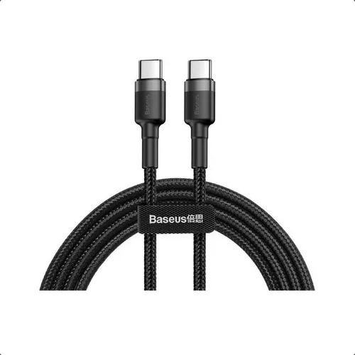 Baseus Cable USB Tipo-C Carga Rápida 3.0 5V/3A 1m Negro