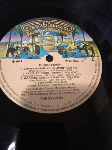 Vinil The Sylvers Disco Fever Lp Brasil 1979 Compre Já (Usado)