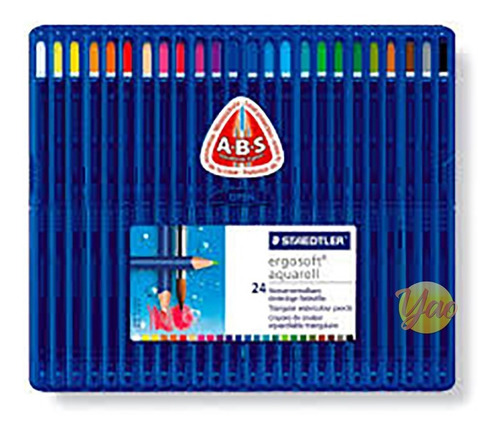 Lapices De Color Acuarelables Profesional Staedtler X 24