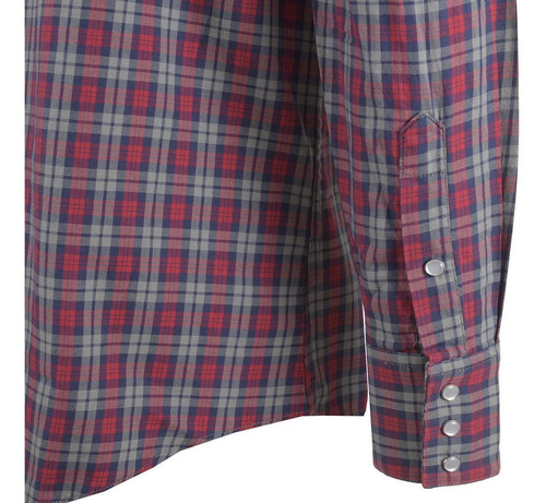 Imagen 4 de 6 de Camisa Vaquera Wrangler Hombre Manga Larga G61