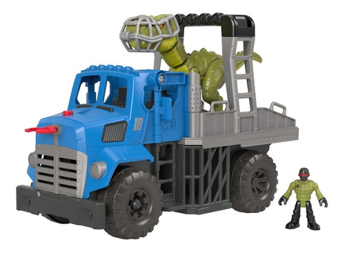 Imaginext Jurassic World Camión Transportador Gvv50 Mattel