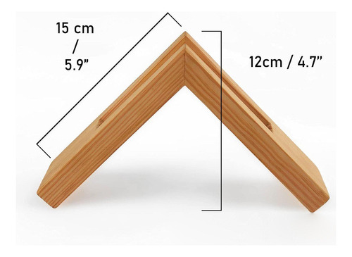 2 Dispensador De Servilletas De Servilletas De Madera Para