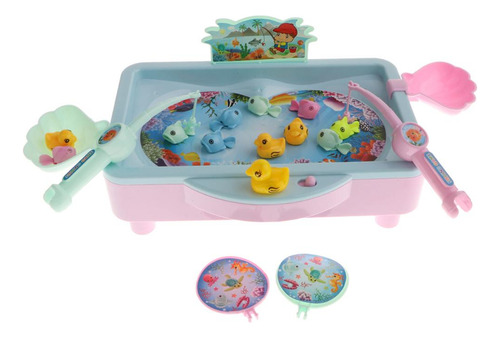 22 Unids Bebé Juguete De Pesca Vivid Modelo Playset Y