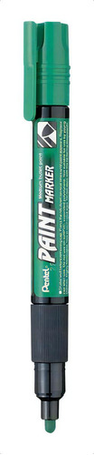 Marcador Pentel Profissional Permanente Paint Marker - Verde