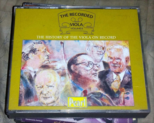 The Recorded Viola Vol.2 - Pearl Germany 1995 2 Cds Buen E