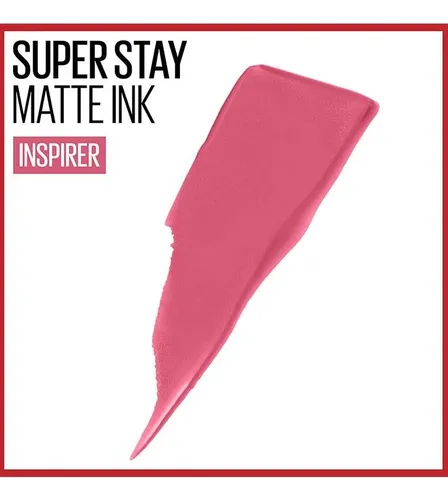 Labial Maybelline Matte Ink Super Stay color inspirer