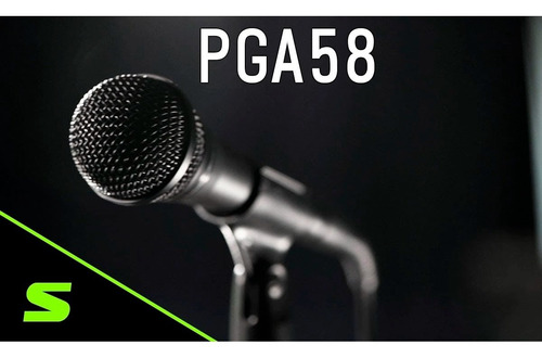 Imagen 5 de 5 de Micrófono Shure Pg Alta Pga58-xlr Dinámico Cardioide