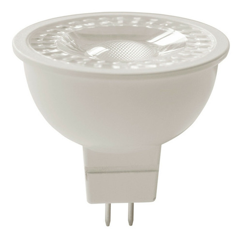 Foco Dicroico Led 5w Mr16 Luz Blanco Calido 350lm 30k Calux