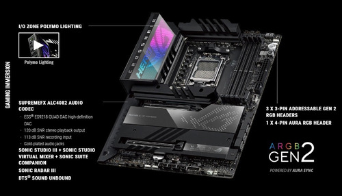 Mb Asus Rog Crosshair X670e Hero Wifi Ryzen 7000 Ddr5-128gb