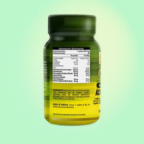 Rmsol Cuarteto Natural 120 Tabs Con Acido Hialurónico 30x4 Sabor Sin Sabor