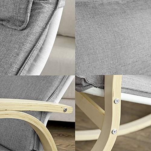 Hastian Fst15-dg, Cómoda Mecedora Relax, Sillón Relax Silla