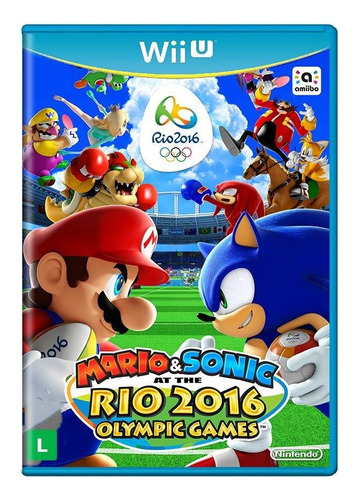 Mario E Sonic At The Rio 2016 Olympic Games Wii U Física