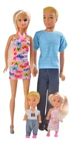 Comprar  Muñecas Padres + Hijos Articulados \u002F Envio Gratis En El Dia