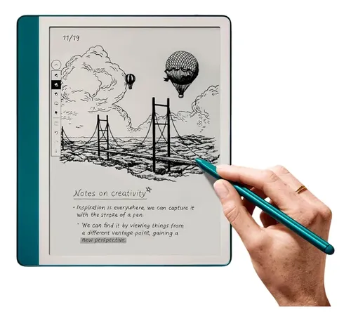 Zk Ereader Amazon Kindle Scribe 64gb Caneta Jade Metálica Fu