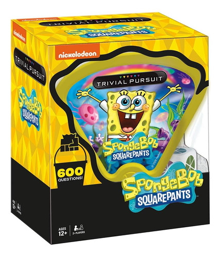 Trivial Pursuit Bob Esponja Pantalones Cuadrados Edición Qui