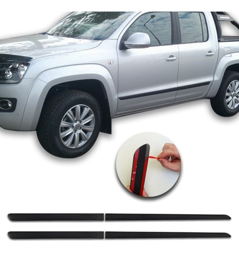 Amarok 2020 Molduras De Puertas Negras Kenny