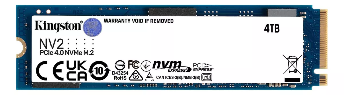 Primera imagen para búsqueda de kingston unidad interna de estado solido ssd pcie nvme m 2 2280 de 256 gb