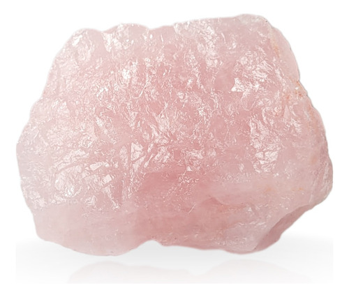 Pedra Quartzo Rosa Natural Bruta 300g Cada Unidade
