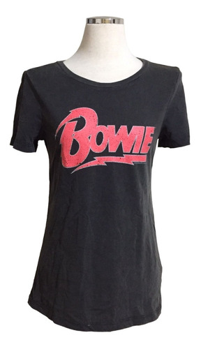 Polera David Bowie Talla S - Americanino