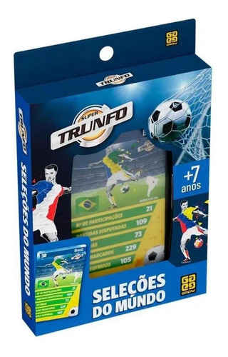 Jogo Super Trunfo Seleções Do Mundo Grow