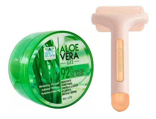 Gel De Aloe Vera + Ice Roller - mL a $126