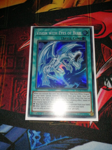 Vision With Eyes Of Blue Yu-gi-oh! Original Konami