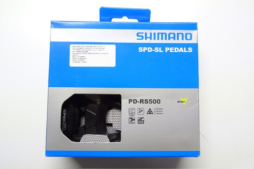 Pedales Shimano Pd Rs500 Bicicleta Con Placas Ruta