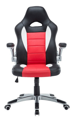 Silla Giratoria Gamer Para Escritorio - Rojo