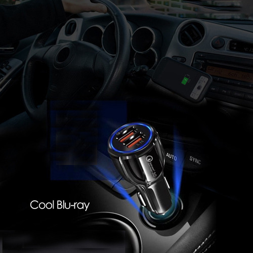 Cargador De Coche Bowling 6a Fast Charge Halo Car Charger Mu
