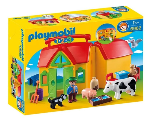 Playmobil 123 Maletin Granja Con Accesorios - Sharif Express