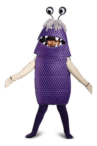 Disfraz De Boo De Monsters Inc Infantil, Morado, Chico (2 T)