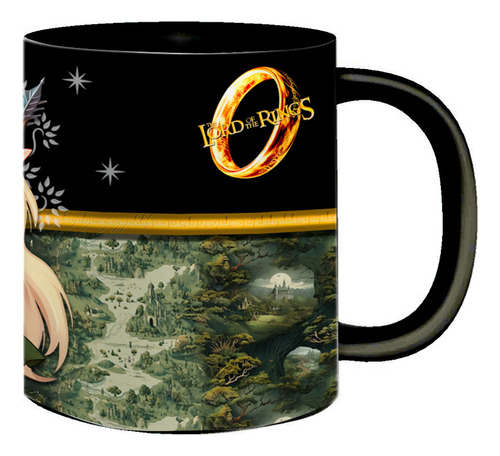 Caneca De Porcelana Colecionável Legolas Senhor Dos Anéis