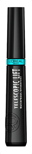 Mascara L'oréal París Telescopic Black Waterproof 10 Ml