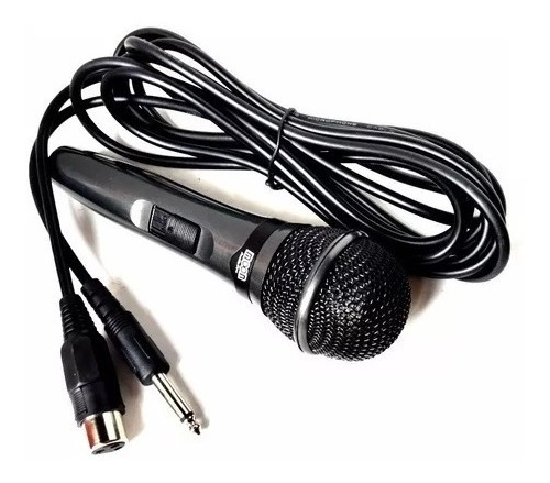 Microfono Dinamico Moon M23 Con Cable 3.60m 